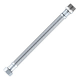 Flexible Mallado 1/2  X 50cm Acero Inox Rosca Macho Fija