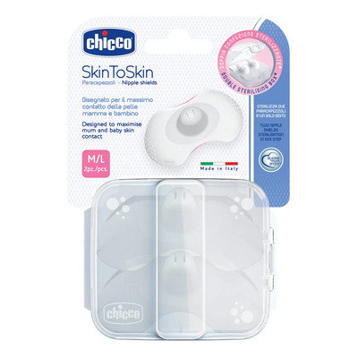 Chicco Pezoneras Skin To Skin Tamaño Mediano\u002Fgrande | MercadoLibre