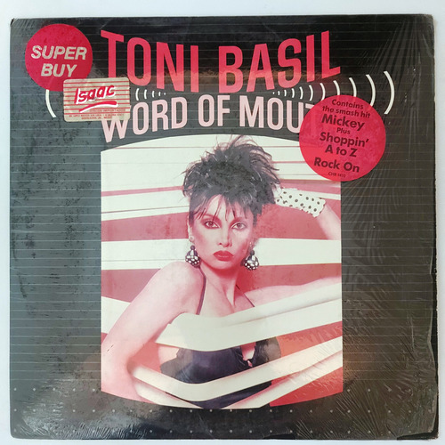 Toni Basil - Word Of Mouth  Importado Usa  Lp