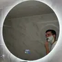 Espejo Led Inteligente 80cm Touch Desempañador Hora Temperat | Mismo precio en cuotas