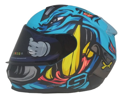 Casco Integral Shaft Con Certificación Para Motociclista