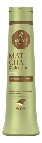  Shampoo Haskell Matcha E Alecrim 500ml