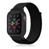 Correa + Case Protector Apple Watch Extensible Nylon Colores