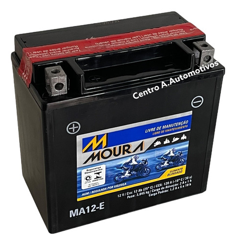 Bateria De Quadriciclo 12ah 12v Ytx14-bs