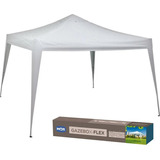 Tenda Gazebo Mor 3x3m Sanfonada Dobravel Articulado Praia 