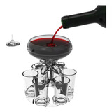 Dispensador Y Soporte De Vidrio Multiple Shot Pourer 6