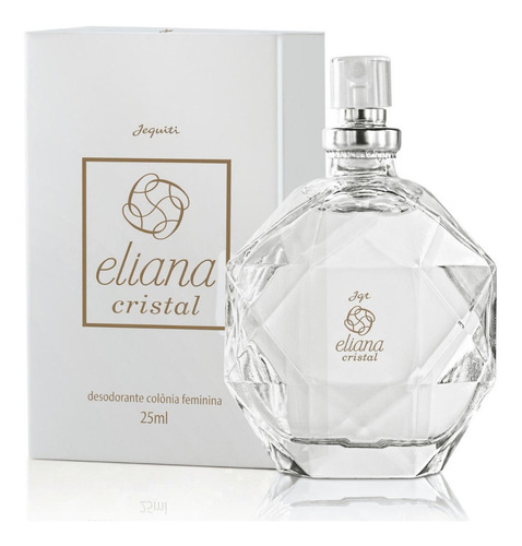 Colônia Eliana Cristal Feminino 25ml Jequiti