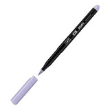 Caneta Brush Cis Aquarelável Marcador Artístico Lilás Pastel