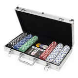 Set Profesional Poker 300 Piezas Maletin Poker Set Poker 