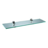 Repisa De Cristal Para Baño 20  Brushed Nickel