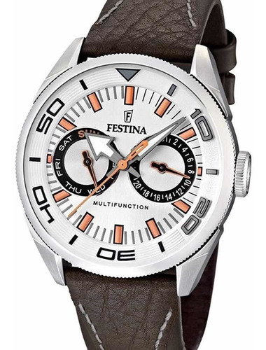 Reloj Festina Hombre F16572/2 Cuero Multifuncion