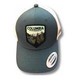 Jockey Columbia Snapback Light Blue/white Logo Importado Usa