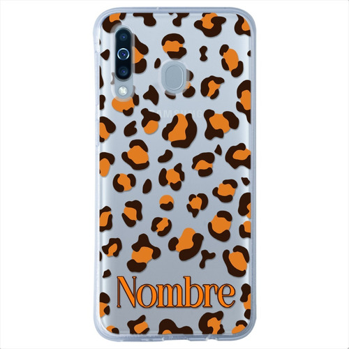 Funda Galaxy Animal Print Personalizada Con Tu Nombre