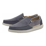 Zonazero Hey Dude Zapatos Mocasines Thad Chambray Ombre Blue