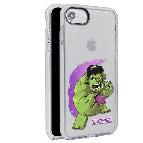 Funda Para iPhone Hulk Marvel Personalizada Nombre