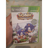Jogo Sonic Generations Para Xbox 360