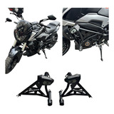 Jaula Slider Para Moto Dominar 400 Con Gomas Protectoras