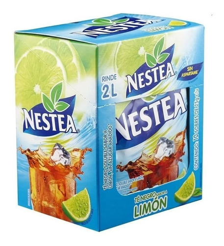 Té Negro Nestea Soluble Sabor Limón 25 G 100 Pack