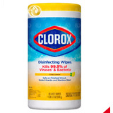 Pañitos Desinfectante Clorox Elimina 99,9% Virus Y Bacterias