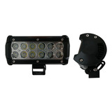 Faro Barra 12 Leds  36 Watts 14 Cm Base Inferior