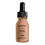 Base Total Control Pro Drop Foundation Medium Buff Nyx Tono Med Buff