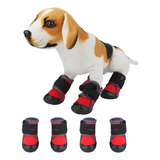 Zapatos Mascotas Botas Deportivas For Perros Grandes 4 Pcs