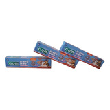 3 Geles Dental Sunstar Gum Paw Patrol 1000ppm Fluor 50g Gum