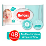 Toallitas Húmedas Huggies Cuidado 4 En1 48 Unidades