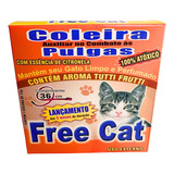 Kit 2 Coleiras Anti Pulgas Gatos Free Cat 100% Natural