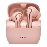 Auricular Rosas Bluetooth Earbuds Cajita Recar. Usb C Nisuta
