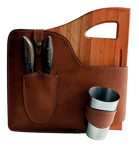 Porta Tabla Rectangular Cuchillo Tenedor Y Vaso  