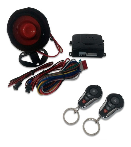 Kit De Alarma Para Auto Con 5 Seguros  Electricos Relay