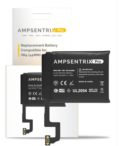 Batería Ampsentrix Para Apple Watch Serie 4 (44mm)