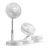 Ventilador De Escritorio Nexair Plegable 4 Vel Blanca