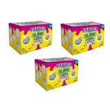 Slime Kimeleka Fábrica Crunch Arco Iris Acrilex Kit 3 Caixas