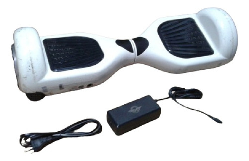 Skate Elétrico Hoverboard Branco