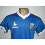 Camiseta Argentina Retro Suplemte 1986 Diego Maradona 