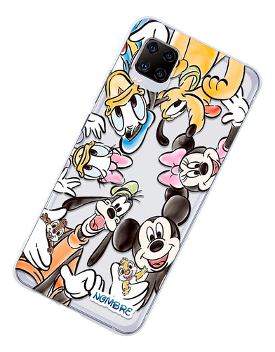 Funda Para Zte Disney Clásicos Personalizada Con Nombre