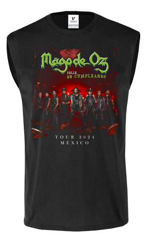 Playeras Mago De Oz Sin Mangas Full Color - 15 Modelos Disp