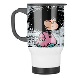 Taza Mug Termica Mafalda Modelo 1 Personalizable