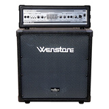 Combo Wenstone Amplificador De Bajo Cabezal B3000 + Caja Mb1