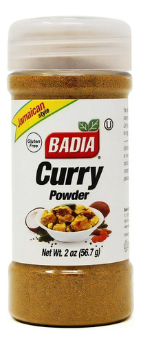 Curry En Polvo Badia X 56.7 Gr