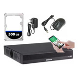 Dvr 8 Canais Intelbras 1080p Lite Mhdx 1008c C/hd Incluso 