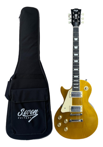 Guitarra Les Paul Seven Canhoto Slp-770 Lh Classic Gdi C/bag