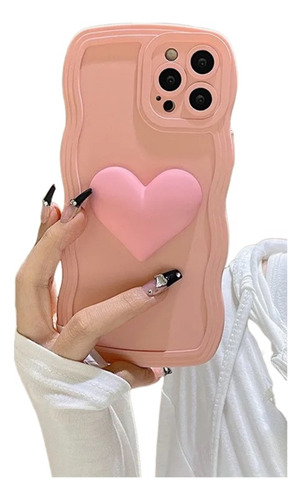 Funda De Silicona 3d Corazón Para Samsung Galaxy+correas