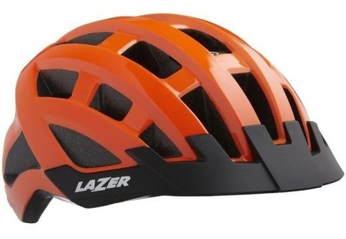 Casco Lazer Compact Naranja Talla Única