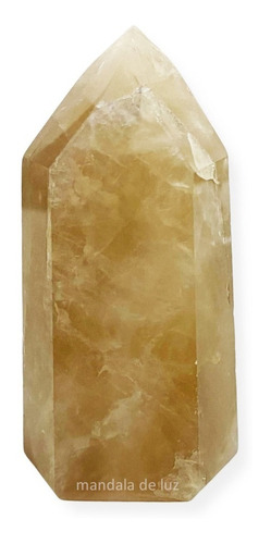 Ponta De Citrino Verdadeiro Cristal Natural Pedra Polida P