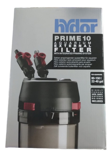 Filtro Botellon  Hydor Prime 10 Acuarios 80 A 150 L