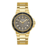 Reloj Guess Para Hombre Relojes Caballero Color De La Correa Dorado