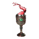 Copa De Vino Tinto Cáliz Medieval Gótica Acero Inoxidable 